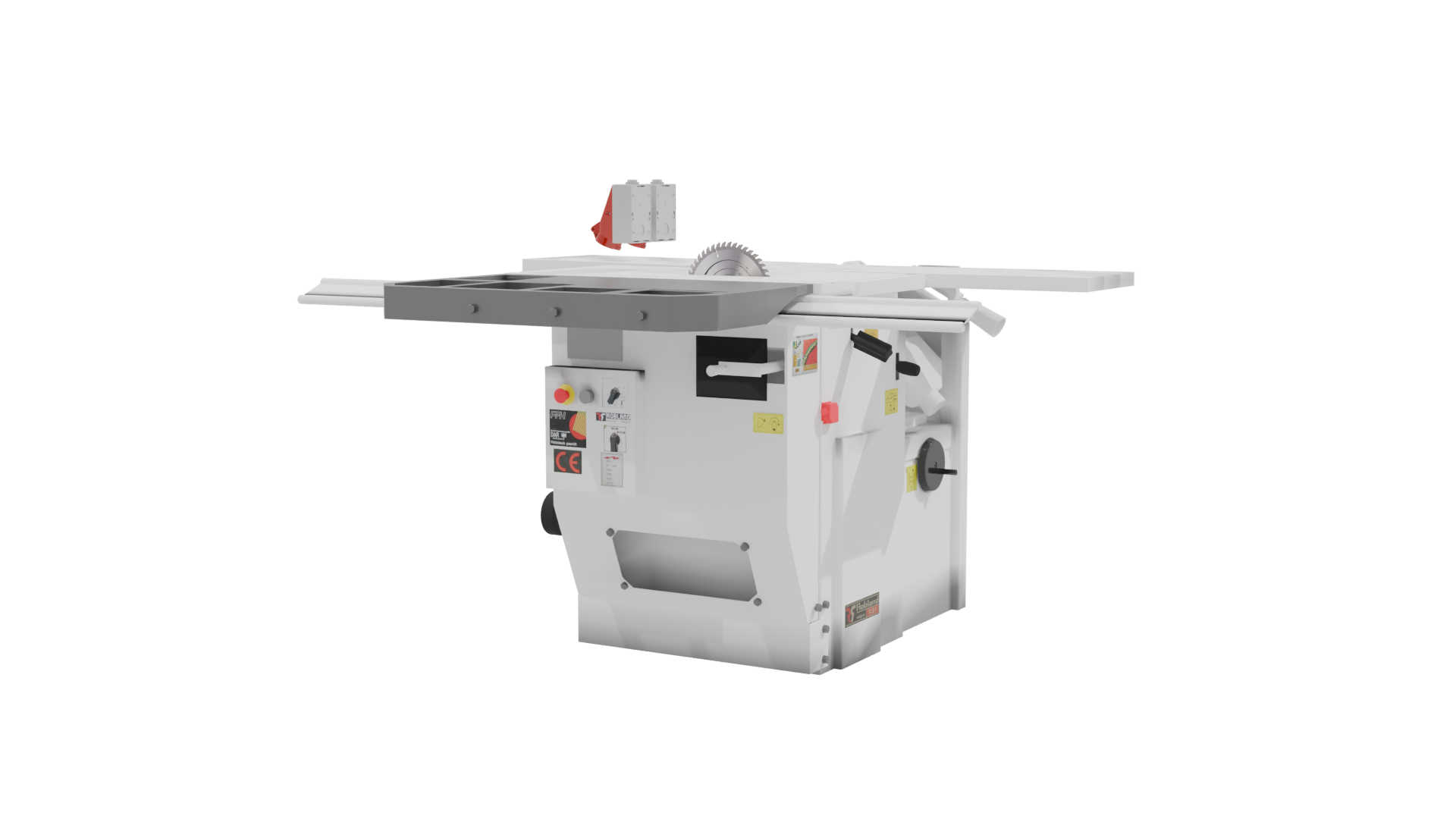 Precision Table Saw 3D Model - Professional 3D Model Render 9