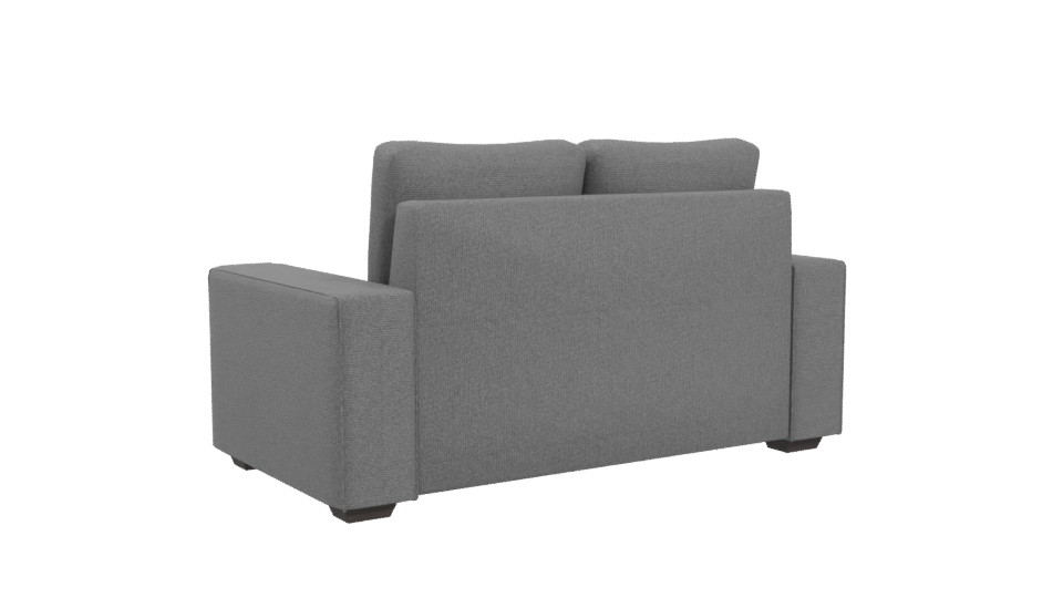 Modern Gray Sofa 3D Model - Professional 3D Model Render 4