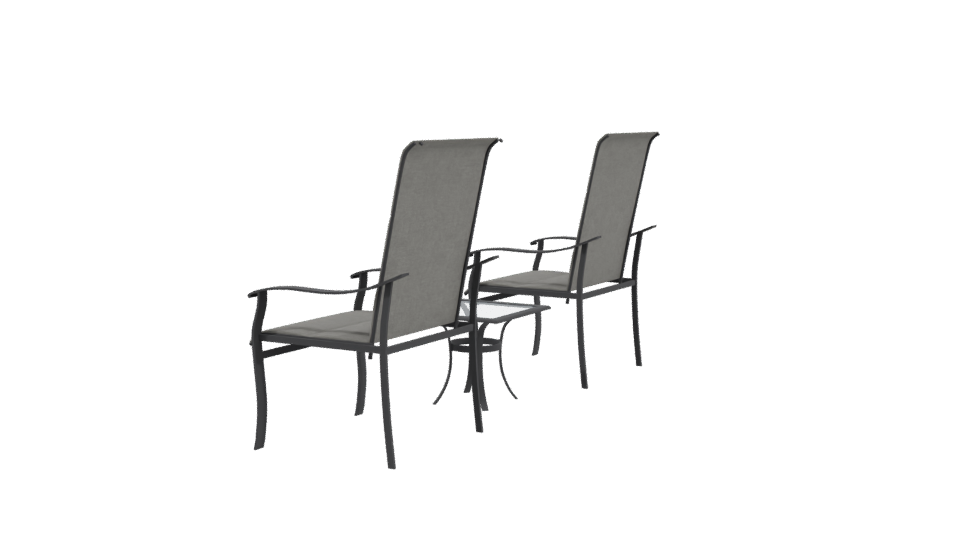 Modern Outdoor Furniture Set 3D - Professional 3D Model Render 3