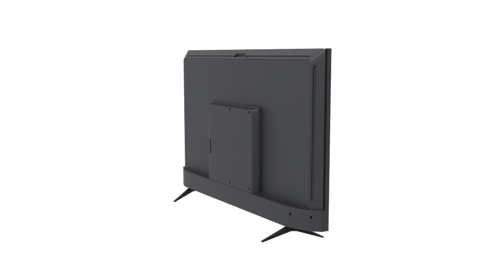 Sleek Flat Screen TV Model - Professional 3D Model Render 7