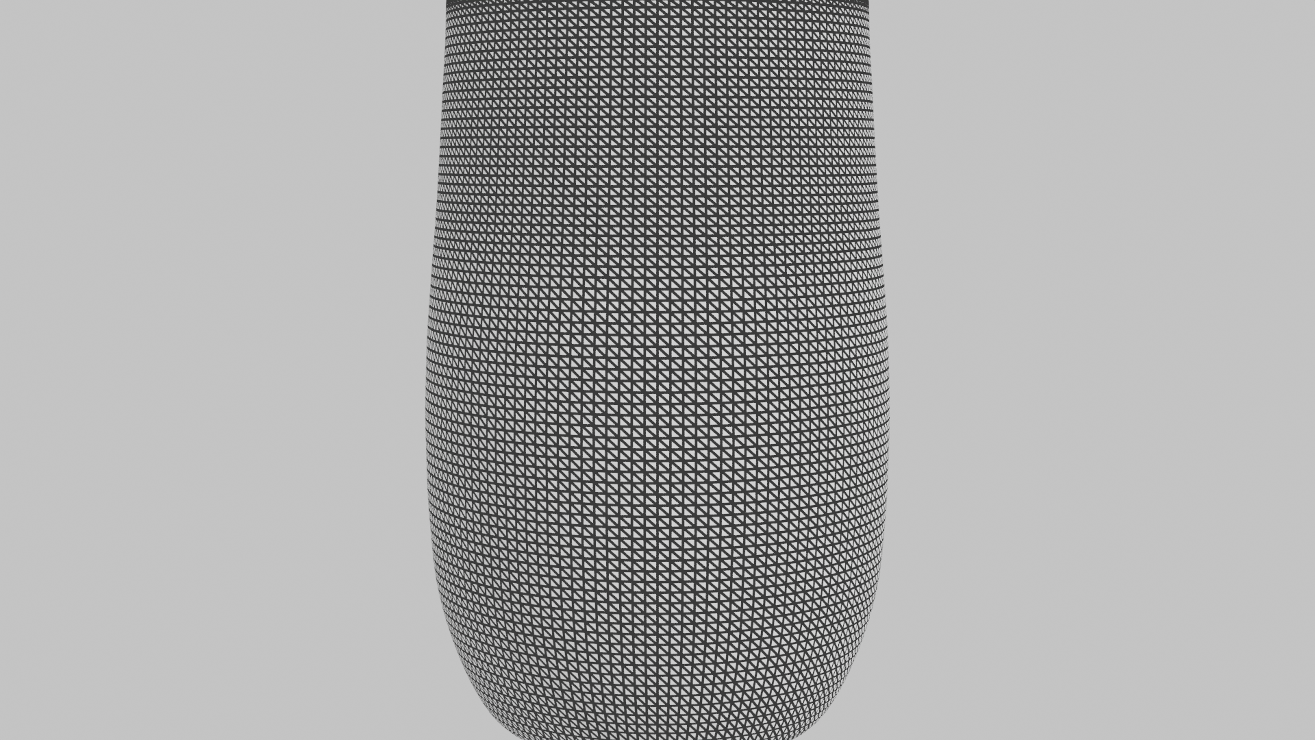 Tall Taupe Fiber Planter 3D Model - Professional 3D Model Render 16