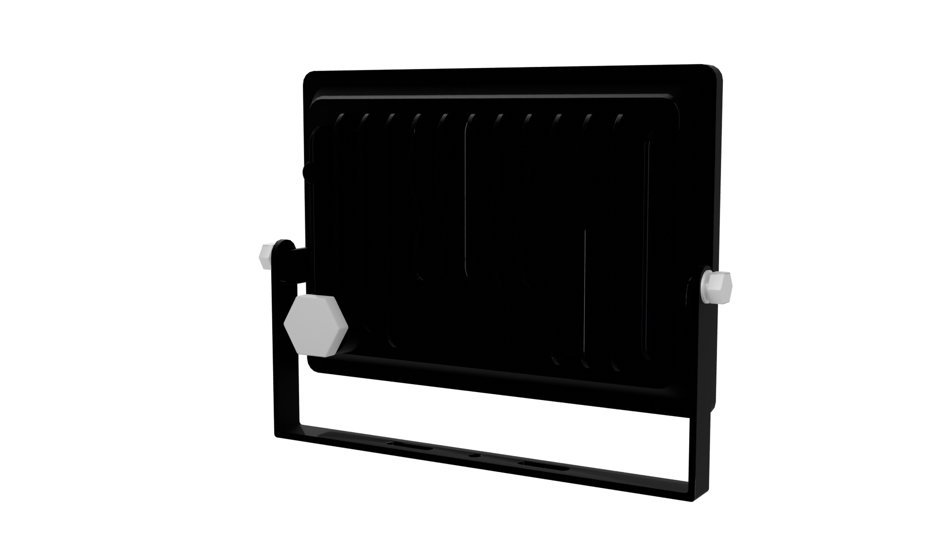 Modern LED Floodlight 3D Model - Professional 3D Model Render 6