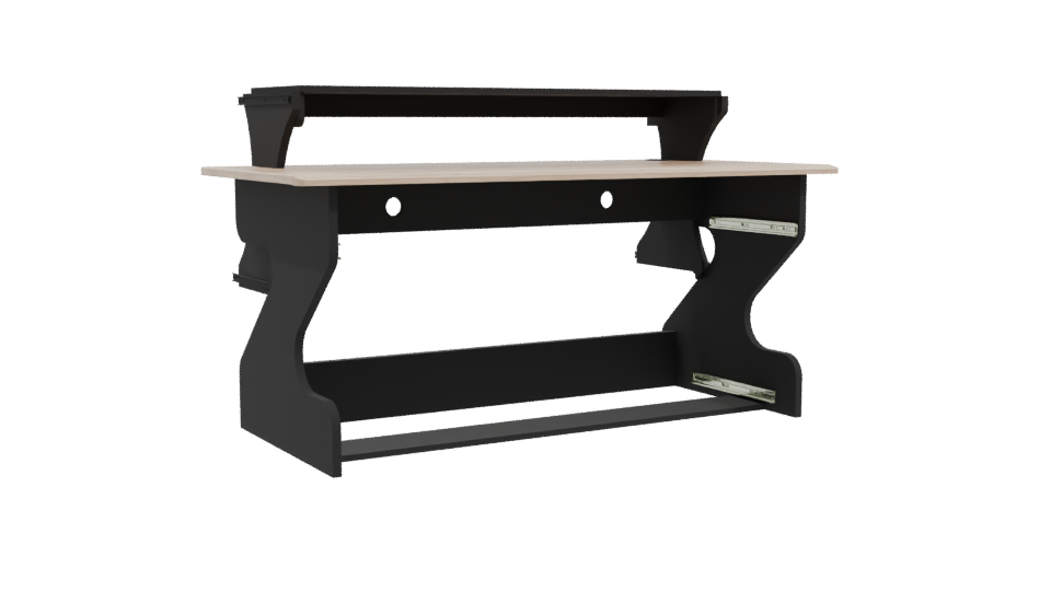 Stylish Modern Office Desk 3D - Professional 3D Model Render 10