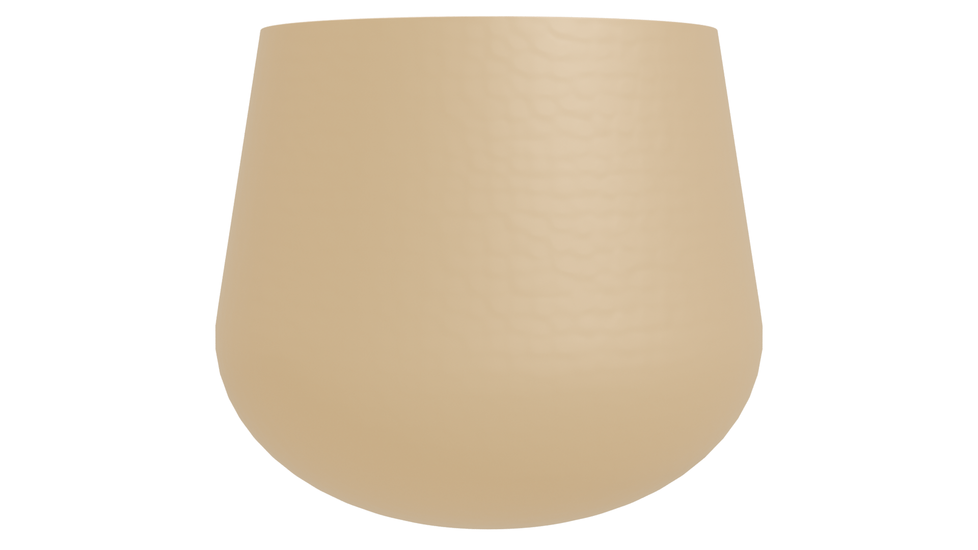 Stylish Metallic Planter 3D Model - Professional 3D Model Render 11