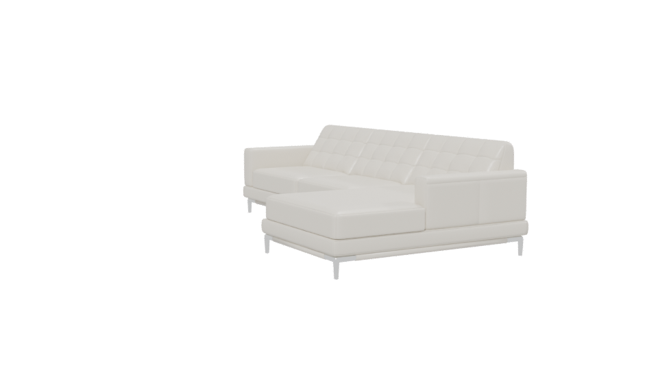 Contemporary Sectional Sofa Model - Professional 3D Model Render 13