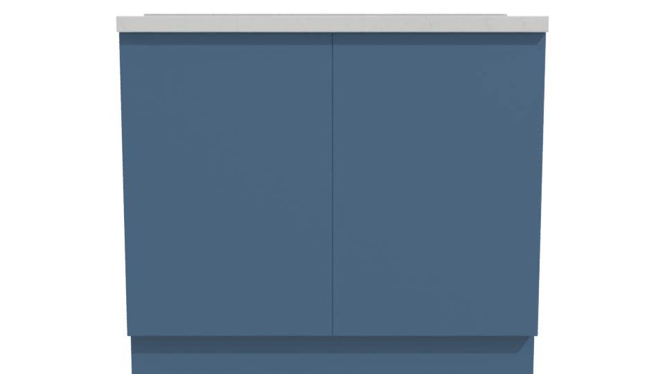 Stylish Modern Kitchen Island 3D - Professional 3D Model Render 11