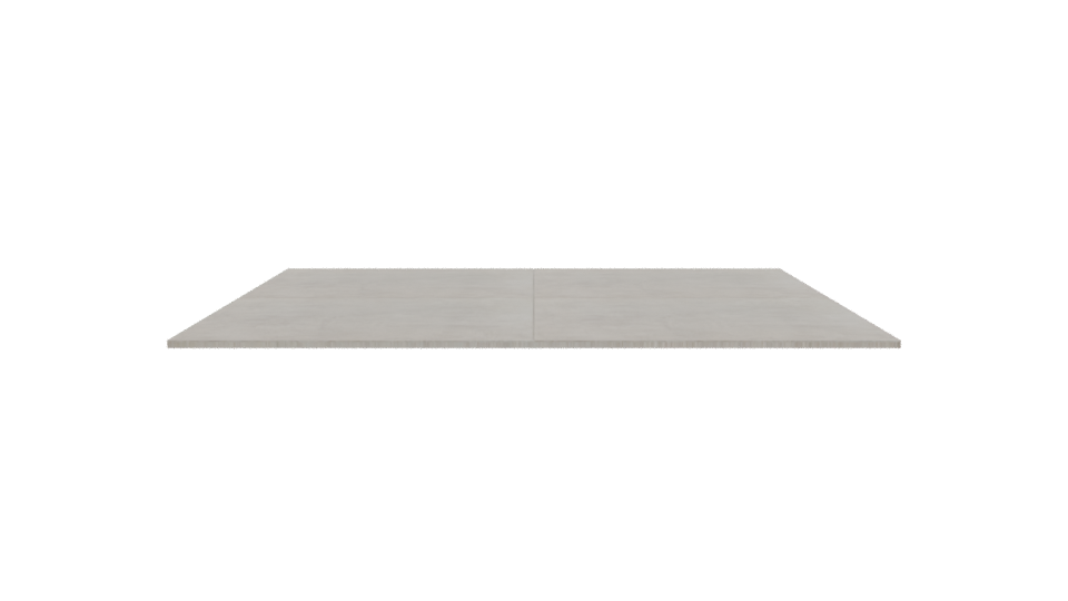 Sleek Concrete Floor Panel 3D Model - Professional 3D Model Render 2