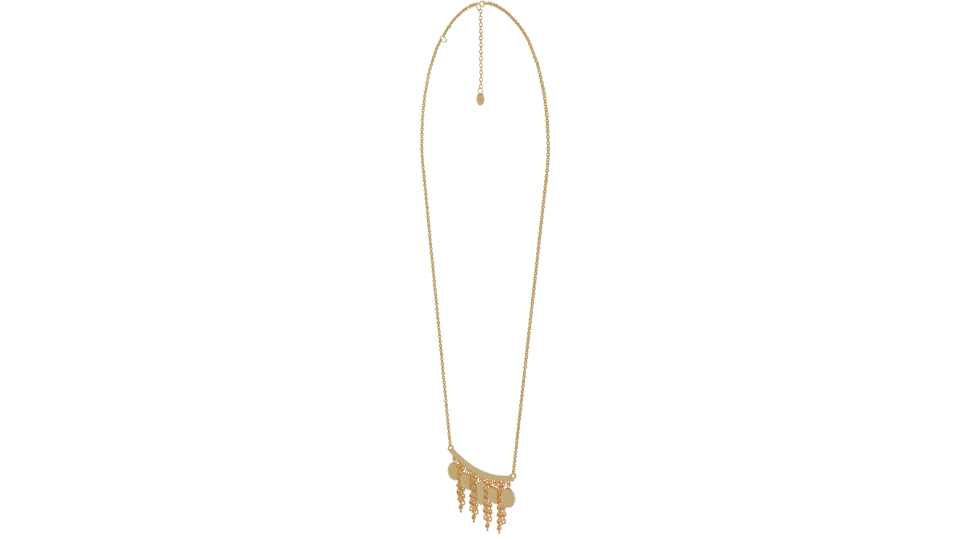 Elegant Gold Pendant Necklace 3D - Professional 3D Model Render 7