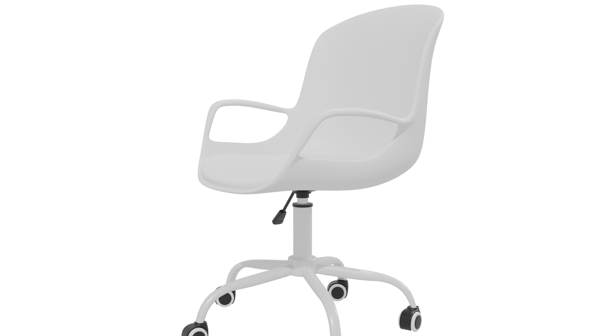 Sleek Modern Office Chair 3D - Professional 3D Model Render 25