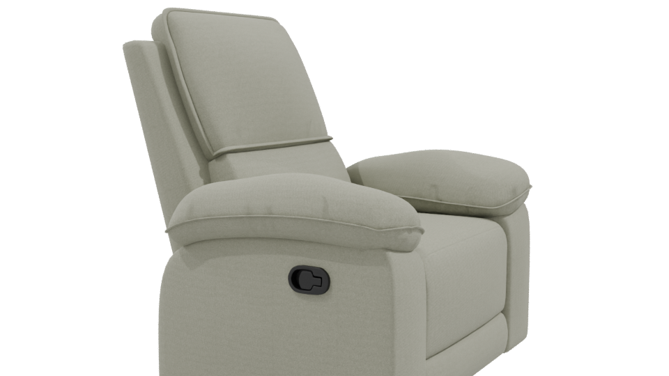 Contemporary Recliner Chair 3D Model - Professional 3D Model Render 9