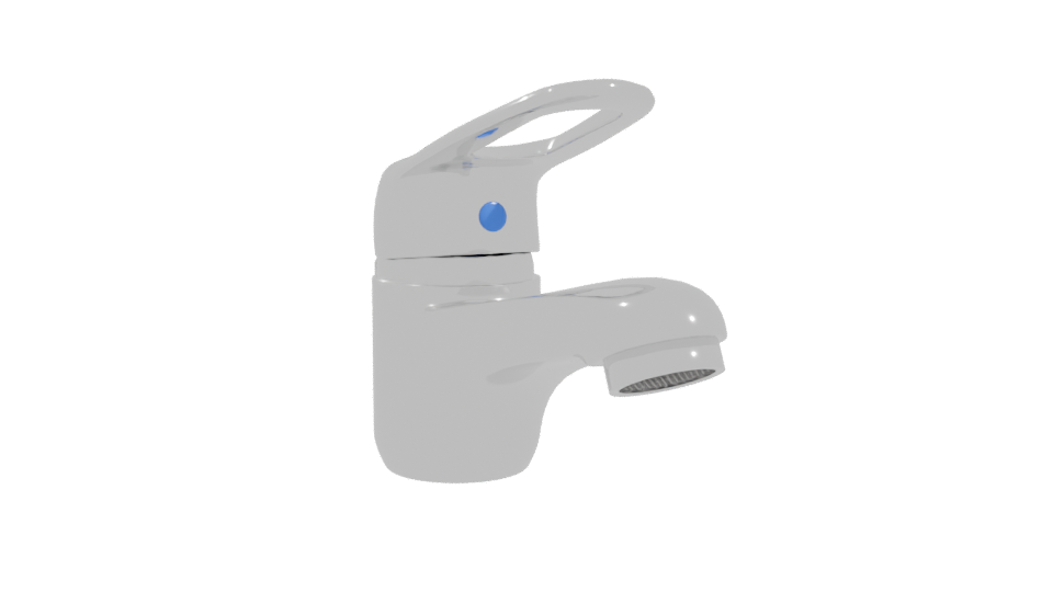 Stylized Metal Valve 3D Model - Professional 3D Model Render 10