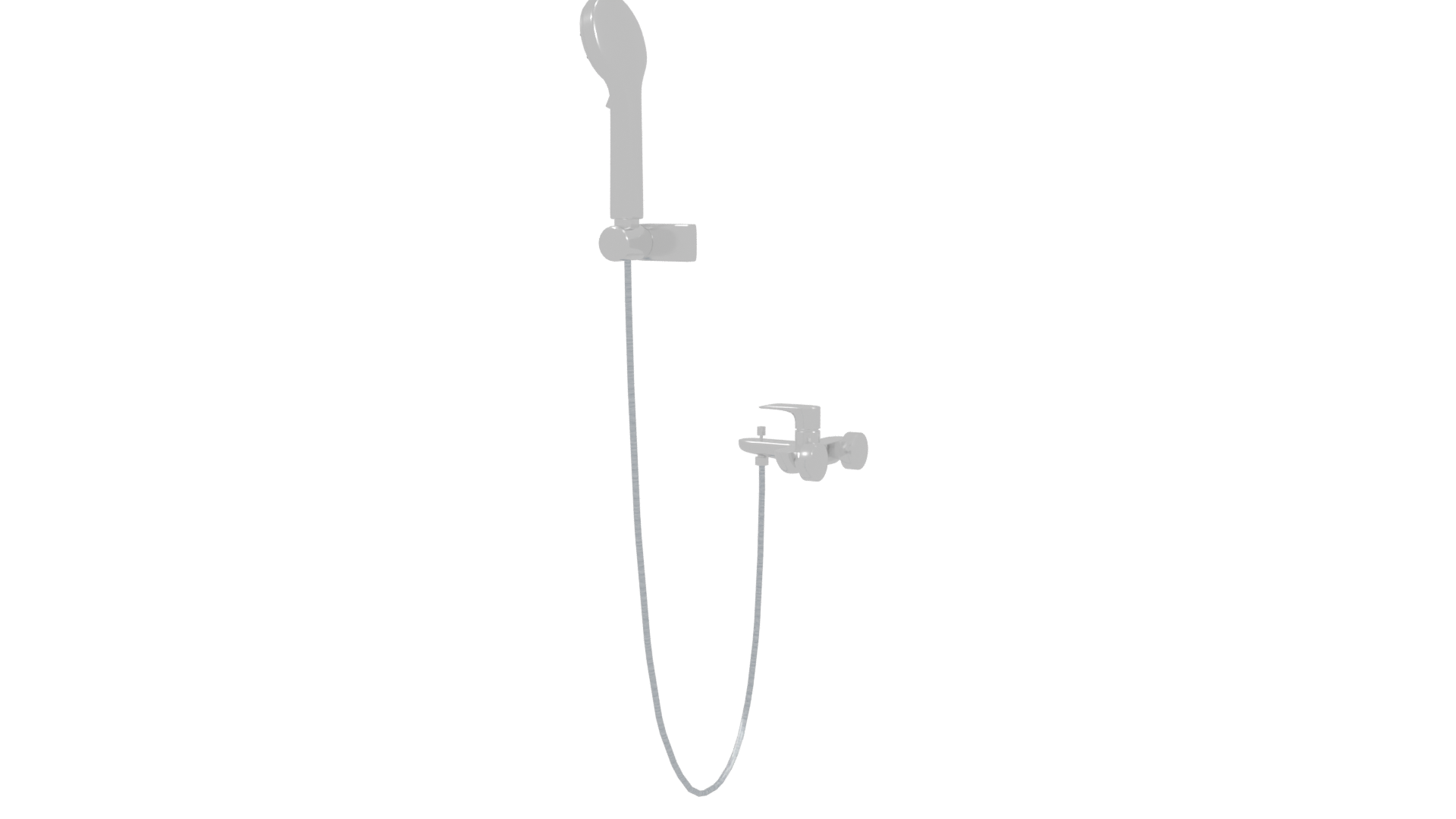 Contemporary Shower Head 3D Model - Professional 3D Model Render 15