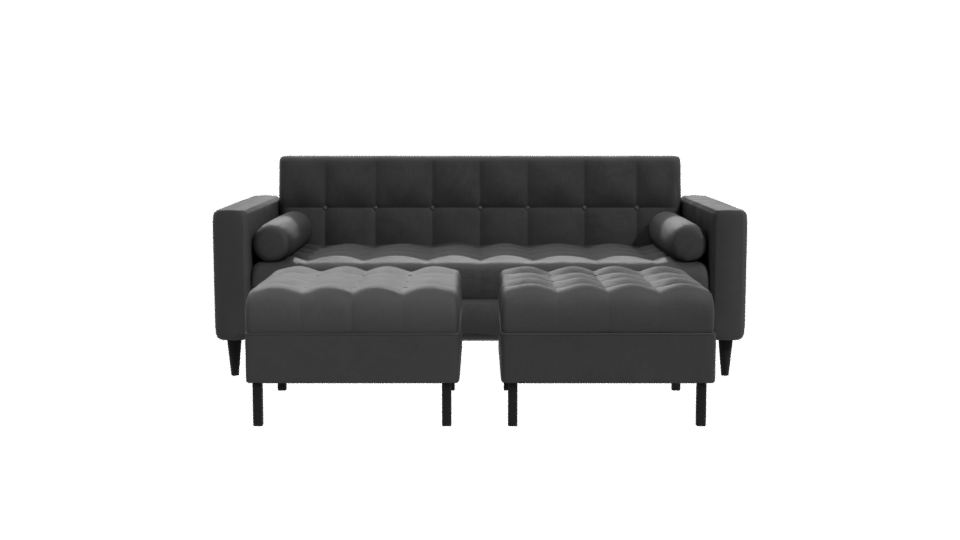 Stylish Modern Sofa Set 3D - Professional 3D Model Render 11
