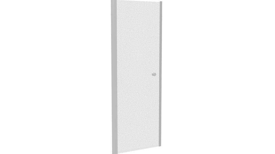 Stylish Glass Door 3D Model - Professional 3D Model Render 10