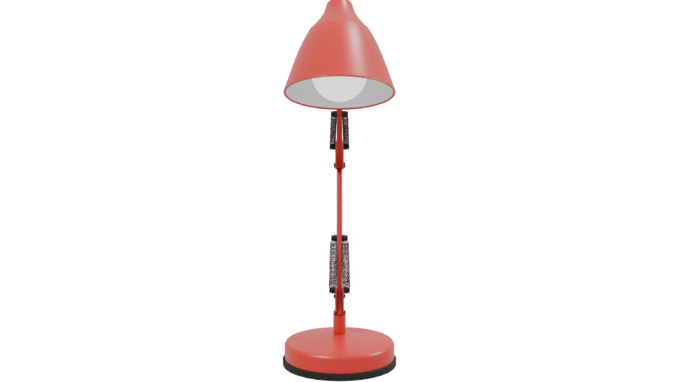 Stylish Desk Lamp 3D Model - Professional 3D Model Render 2