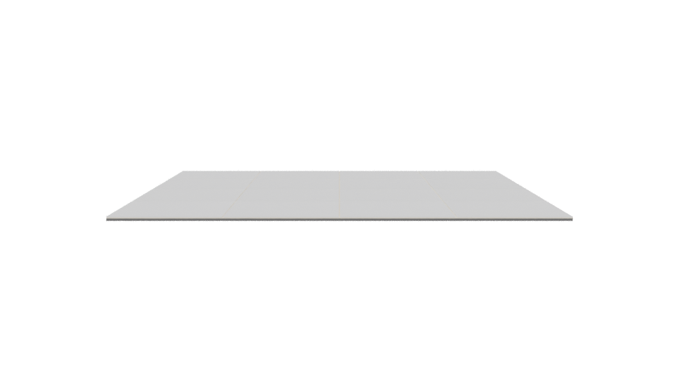 Seamless White Floor Tiles 3D - Professional 3D Model Render 5