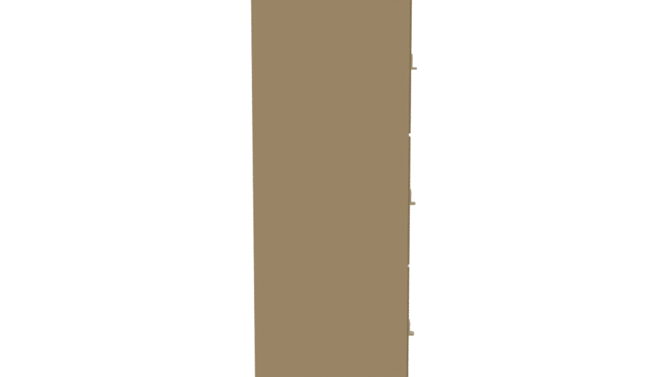 Stylish Lockers Storage Unit 3D - Professional 3D Model Render 8