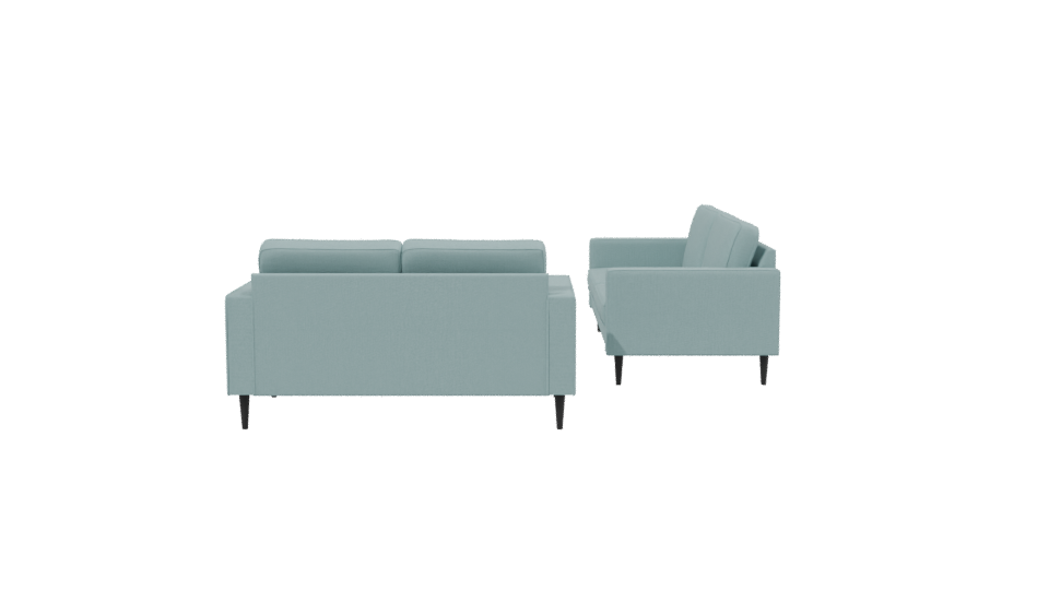 Stylish Modern Sofa Set 3D - Professional 3D Model Render 2