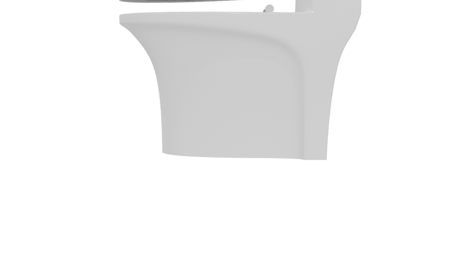 Contemporary Toilet 3D Model - Professional 3D Model Render 5