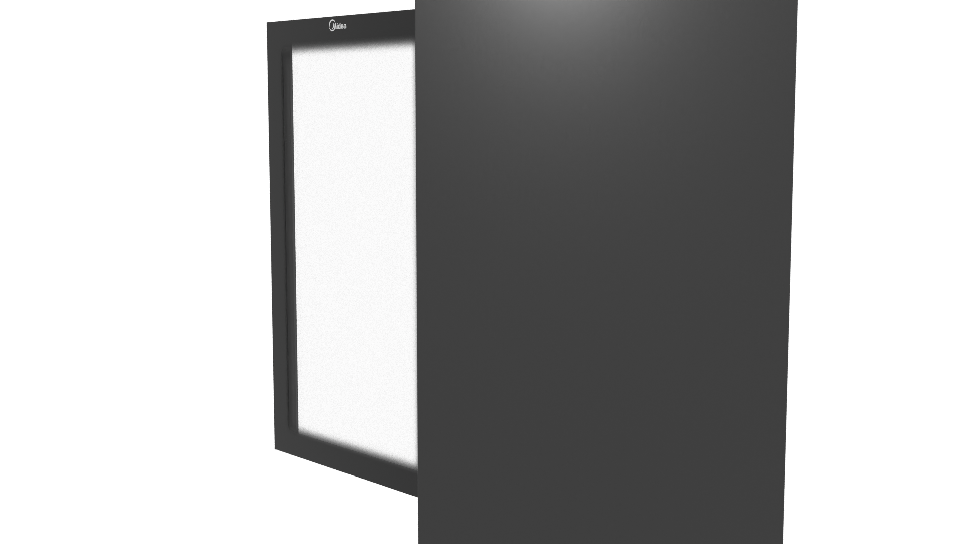 Modern Glass Door Refrigerator 3D - Professional 3D Model Render 5