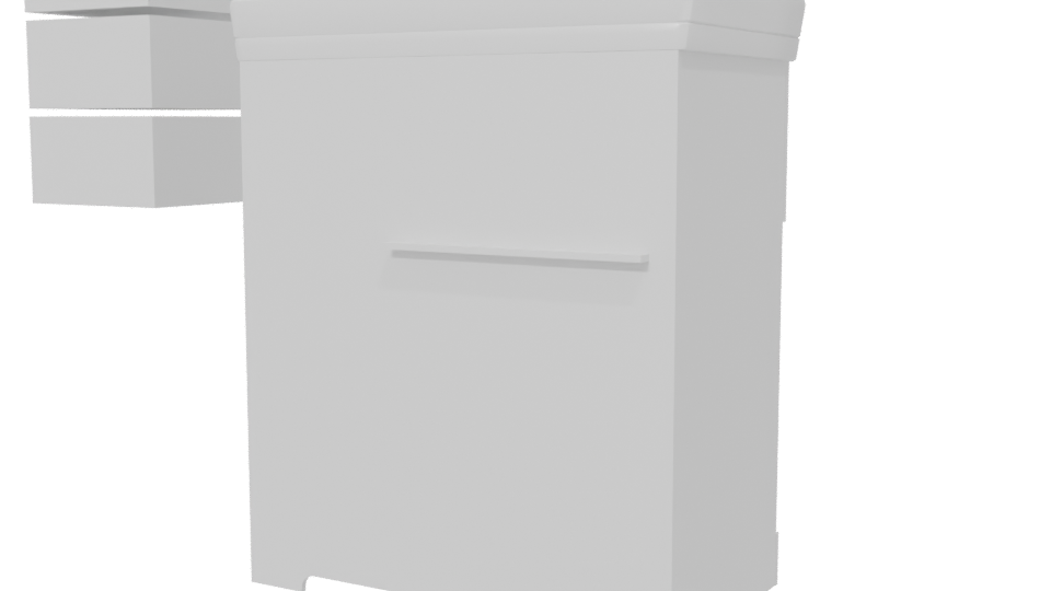 Naples Vanity Unit 3D Model - Professional 3D Model Render 6