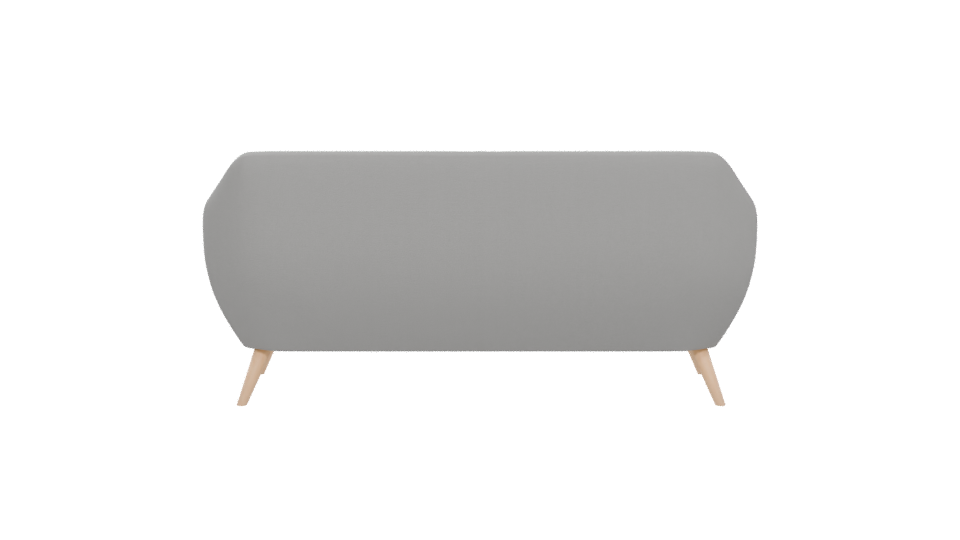 Contemporary Fabric Sofa 3D Model - Professional 3D Model Render 5