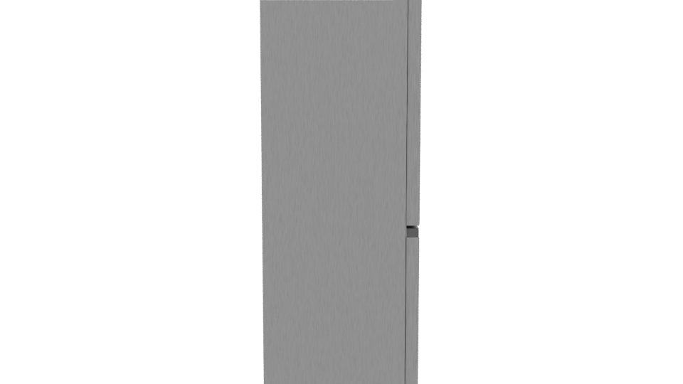 Sleek Stainless Steel Refrigerator 3D Model - Professional 3D Model Render 8