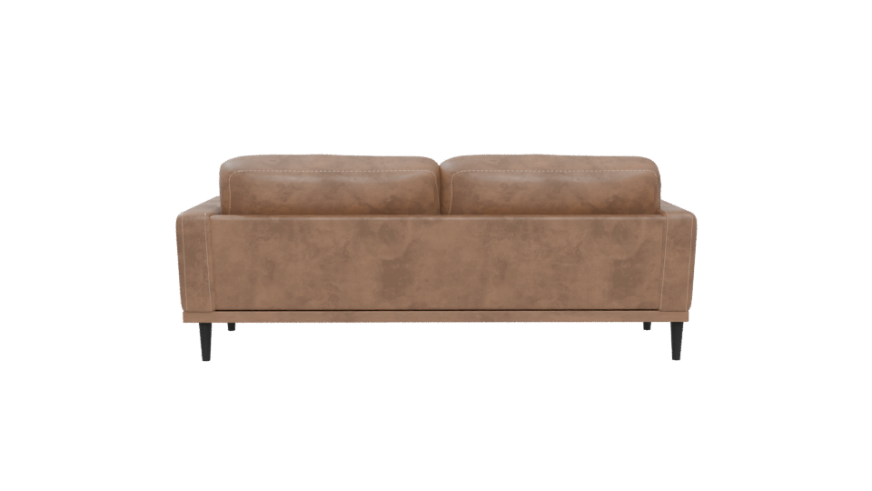 Stylish Leather Sofa Model - Professional 3D Model Render 5