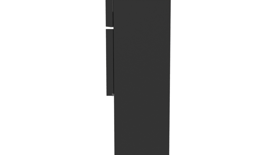 Sleek Modern Refrigerator 3D - Professional 3D Model Render 2