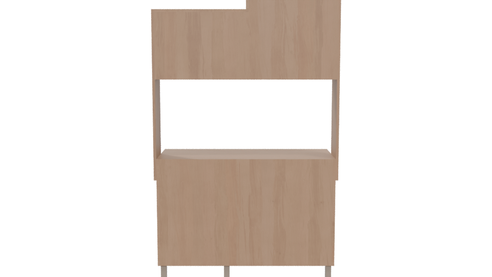 Stylish Kitchen Cabinet 3D Model - Professional 3D Model Render 5