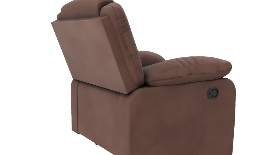 Stylish Recliner Chair 3D Model - Professional 3D Model Render 7