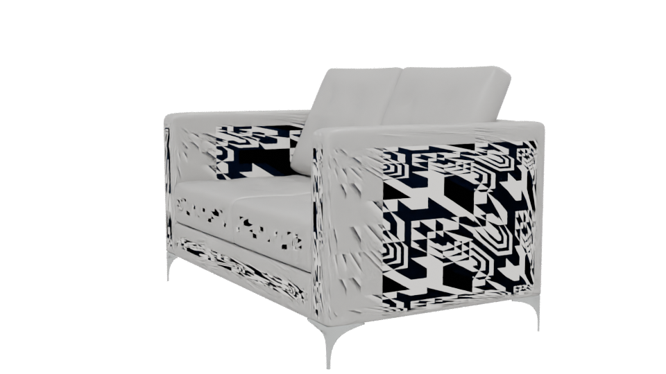 Sofa Marina 2 Cpos White 3D - Professional 3D Model Render 13