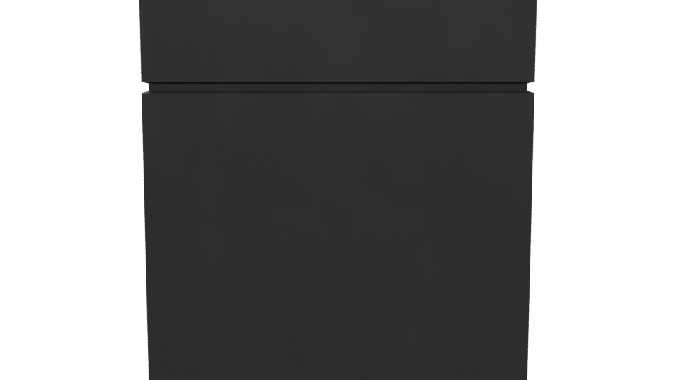 Sleek Black Built-In Oven 3D Model - Professional 3D Model Render 5