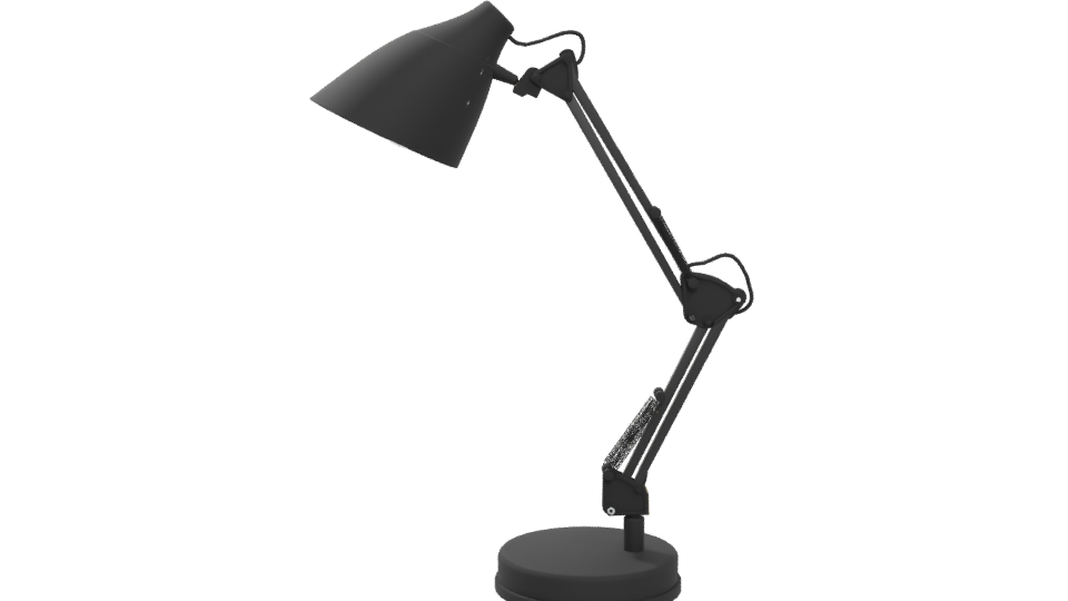 Lamp Escrita Incandescente 3D - Professional 3D Model Render 5