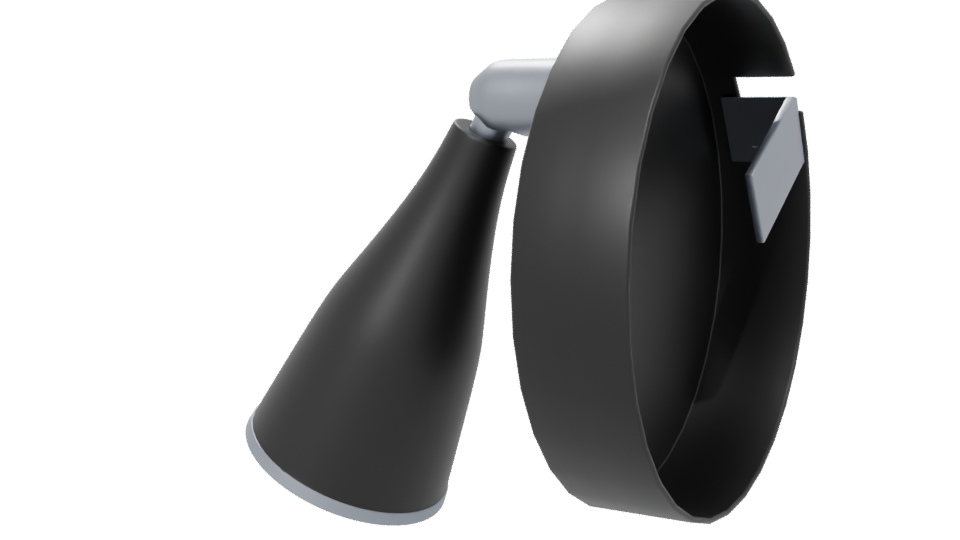 Sleek Wall Mounted Lamp Model - Professional 3D Model Render 6