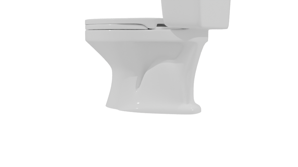 Stylish Bathroom Toilet 3D Model - Professional 3D Model Render 3