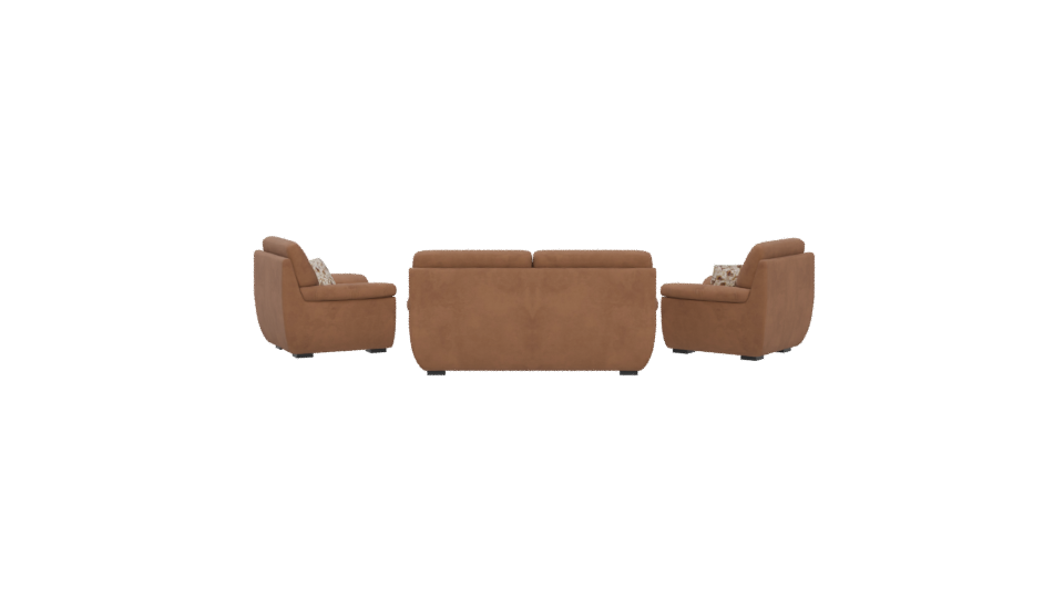 Stylish Fabric Sofa Set 3D - Professional 3D Model Render 5