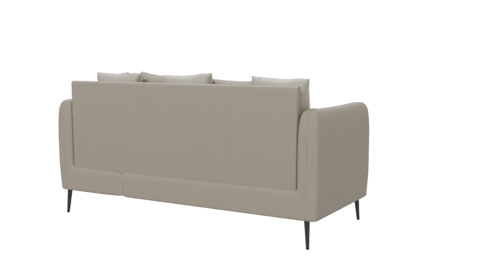 Stylish Sectional Sofa 3D Model - Professional 3D Model Render 6