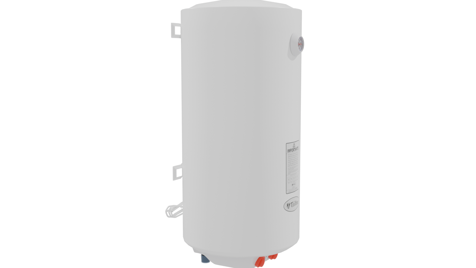 Modern Water Heater 3D Model - Professional 3D Model Render 9