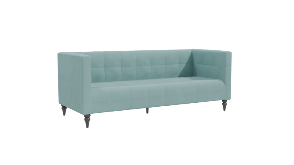 Modern Sofa 3D Model SOFÁ 3C ROBERTA - Professional 3D Model Render 10