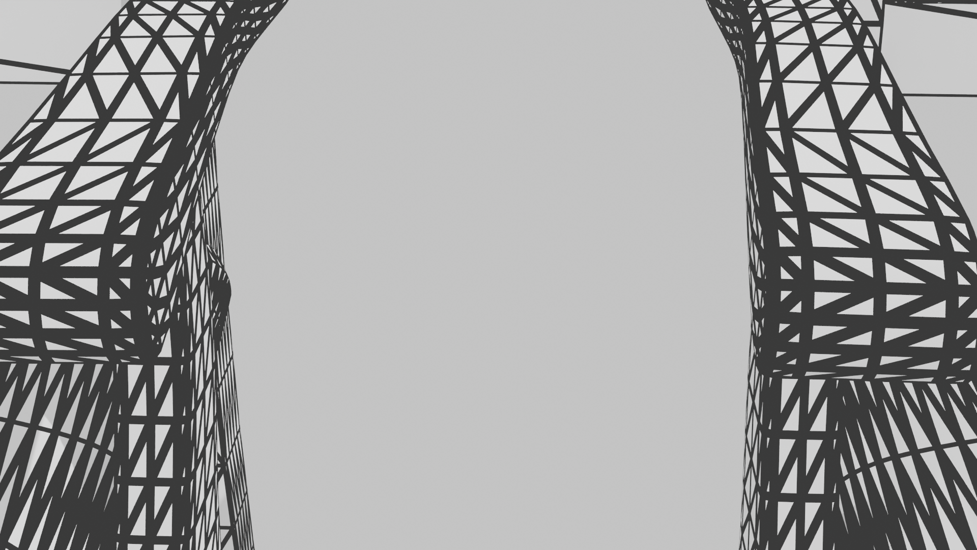 Elegant Black Upholstered Dining Chairs - Professional 3D Model Render 10