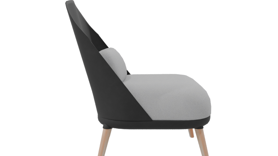 Contemporary Lounge Chair 3D Model - Professional 3D Model Render 8