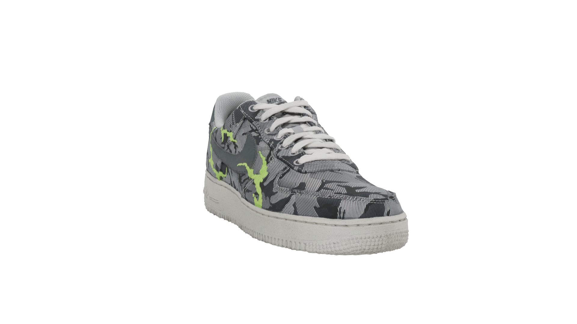 Stylish Camo Sneakers 3D Model - Professional 3D Model Render 13