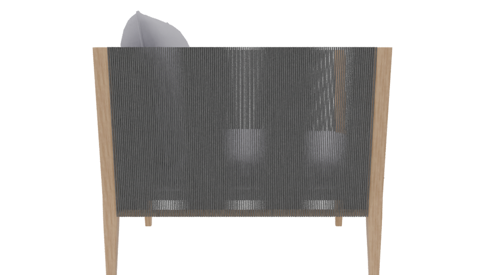 Stylish Modern Accent Chair 3D - Professional 3D Model Render 8