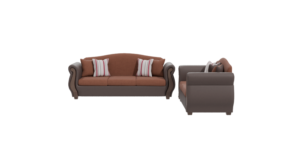 Elegant Leather Sofa Design 3D - Professional 3D Model Render 11