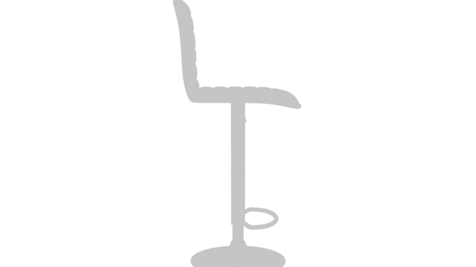 Stylish Bar Stool 3D Model - Professional 3D Model Render 8