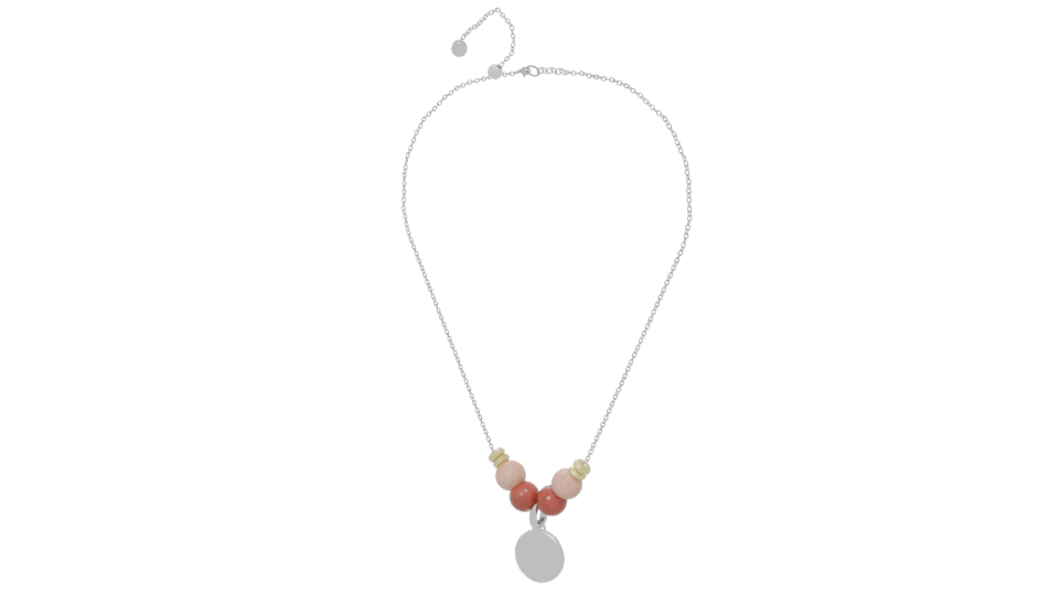 Stylish Beaded Necklace 3D Model - Professional 3D Model Render 6