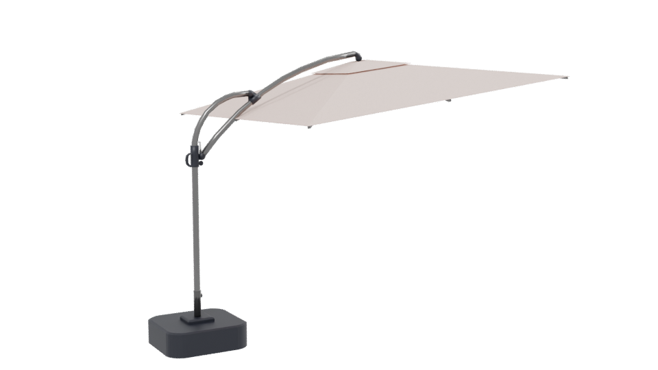 Stylish Outdoor Umbrella 3D Model - Professional 3D Model Render 13
