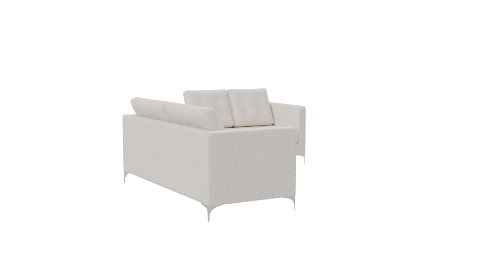 Modern Minimalist Sofa 3D Model - Professional 3D Model Render 7