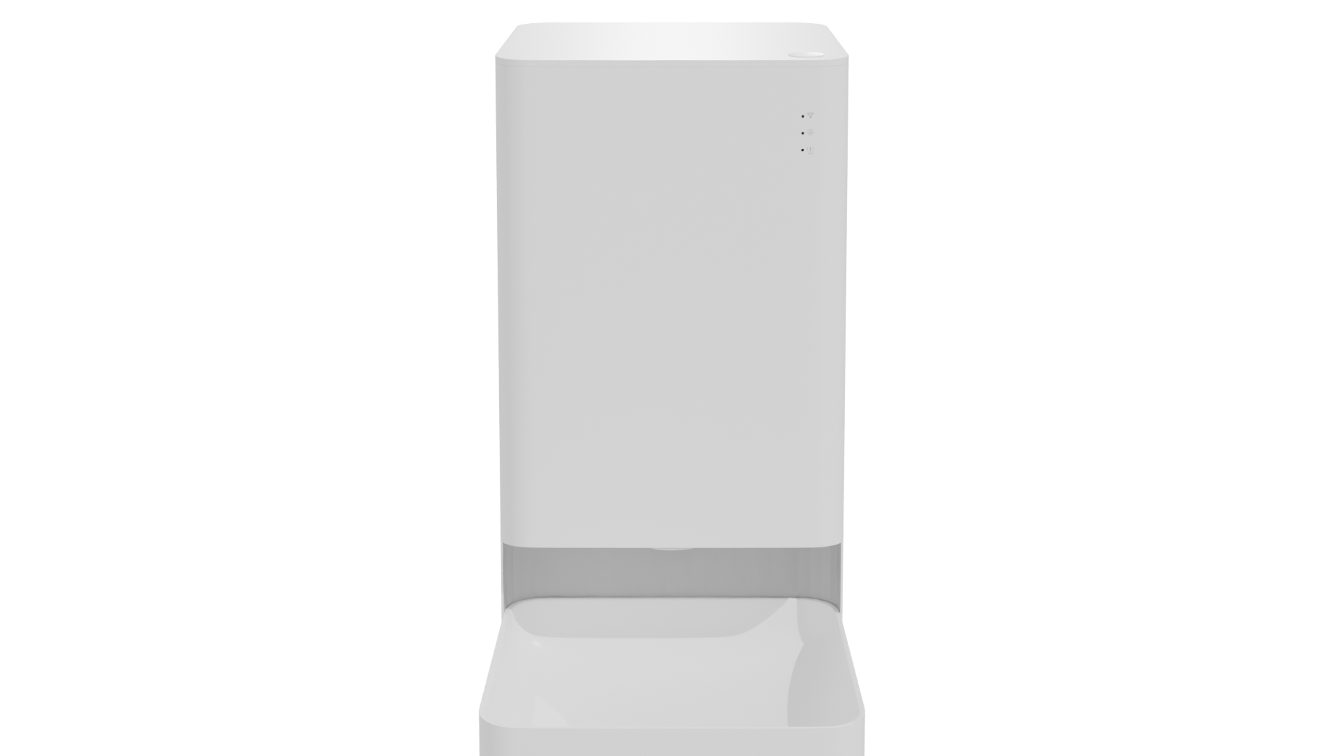 Sleek Modern Waste Bin 3D - Professional 3D Model Render 11